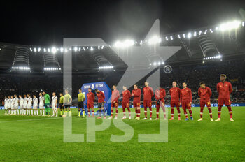 2021-11-28 - Line-up during the  Italian Football Championship League A 2021/2022 match between AS Roma vs Torino FC at the Olimpic Stadium in Rome  on 28 November  2021. - AS ROMA VS TORINO FC - ITALIAN SERIE A - SOCCER