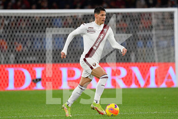 2021-11-28 - Sasa Lukic (Torino FC)  during the  Italian Football Championship League A 2021/2022 match between AS Roma vs Torino FC at the Olimpic Stadium in Rome  on 28 November  2021. - AS ROMA VS TORINO FC - ITALIAN SERIE A - SOCCER