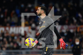 2021-11-28 - Rui Patricio (AS Roma)  during the  Italian Football Championship League A 2021/2022 match between AS Roma vs Torino FC at the Olimpic Stadium in Rome  on 28 November  2021. - AS ROMA VS TORINO FC - ITALIAN SERIE A - SOCCER