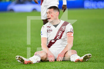 2021-11-28 - Andrea Belotti (Torino FC)  during the  Italian Football Championship League A 2021/2022 match between AS Roma vs Torino FC at the Olimpic Stadium in Rome  on 28 November  2021. - AS ROMA VS TORINO FC - ITALIAN SERIE A - SOCCER