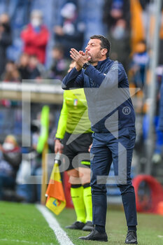 2021-11-27 - Roberto D'Aversa (Sampdoria)
, head coach - UC SAMPDORIA VS HELLAS VERONA FC - ITALIAN SERIE A - SOCCER