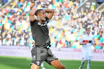 2021-11-28 - Norberto Bercique Gomes Betuncal (Udinese) reacts after missing the goal - UDINESE CALCIO VS GENOA CFC - ITALIAN SERIE A - SOCCER