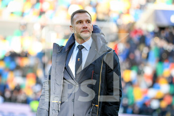 2021-11-28 - Andrij Sevcenko (Head coach Genoa) portrait - UDINESE CALCIO VS GENOA CFC - ITALIAN SERIE A - SOCCER