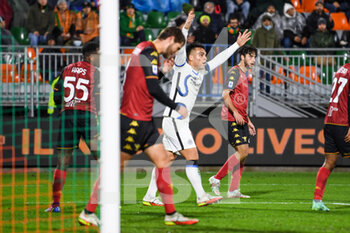 2021-11-27 - Inter’s Lautaro Martinez  disappointment - VENEZIA FC VS INTER - FC INTERNAZIONALE - ITALIAN SERIE A - SOCCER