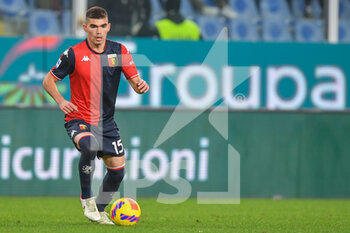 2021-12-01 - Johan Vásquez (Genoa) - GENOA CFC VS AC MILAN - ITALIAN SERIE A - SOCCER