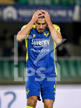 2021-11-30 - Disappointment of Davide Faraoni (Verona) reacting - HELLAS VERONA FC VS CAGLIARI CALCIO - ITALIAN SERIE A - SOCCER