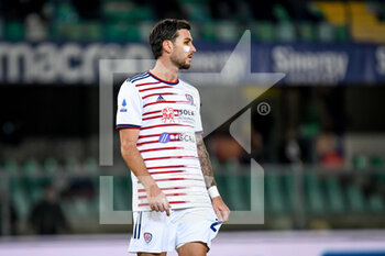 2021-11-30 - Gabriele Zappa (Cagliari) portrait - HELLAS VERONA FC VS CAGLIARI CALCIO - ITALIAN SERIE A - SOCCER