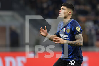 2021-12-01 - Joaquin Correa of FC Internazionale reacts during the Serie A 2021/22 football match between FC Internazionale and Spezia Calcio at Giuseppe Meazza Stadium, Milan, Italy on December 01, 2021 - INTER - FC INTERNAZIONALE VS SPEZIA CALCIO - ITALIAN SERIE A - SOCCER