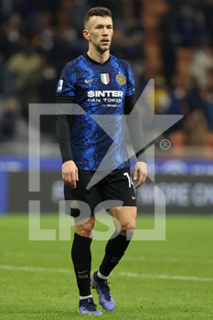 2021-12-01 - Ivan Perisic of FC Internazionale looks on during the Serie A 2021/22 football match between FC Internazionale and Spezia Calcio at Giuseppe Meazza Stadium, Milan, Italy on December 01, 2021 - INTER - FC INTERNAZIONALE VS SPEZIA CALCIO - ITALIAN SERIE A - SOCCER