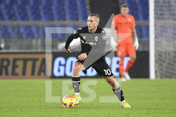 2021-12-02 - Gerard Deulofeu (Udinese) during the  Italian Football Championship League A 2021/2022 match between SS Lazio vs Udinese Calcio at the Olimpic Stadium in Rome on 02 December 2021. - SS LAZIO VS UDINESE CALCIO - ITALIAN SERIE A - SOCCER