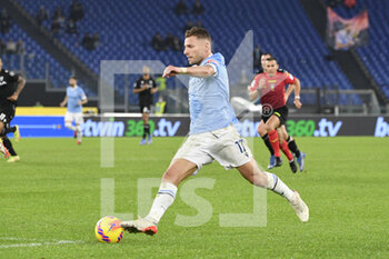 2021-12-02 - Ciro Immobile (SS Lazio)  during the  Italian Football Championship League A 2021/2022 match between SS Lazio vs Udinese Calcio at the Olimpic Stadium in Rome on 02 December 2021. - SS LAZIO VS UDINESE CALCIO - ITALIAN SERIE A - SOCCER