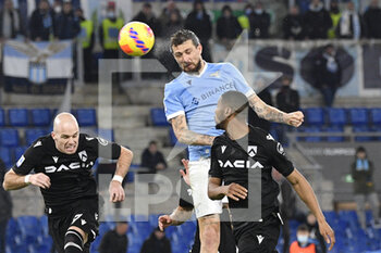 2021-12-02 - Francesco Acerbi (SS Lazio) gol 4-3 during the  Italian Football Championship League A 2021/2022 match between SS Lazio vs Udinese Calcio at the Olimpic Stadium in Rome on 02 December 2021. - SS LAZIO VS UDINESE CALCIO - ITALIAN SERIE A - SOCCER
