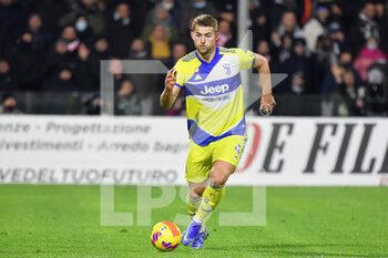 2021-11-30 - Juventus' defender Matthijs de Ligt in action  - US SALERNITANA VS JUVENTUS FC - ITALIAN SERIE A - SOCCER