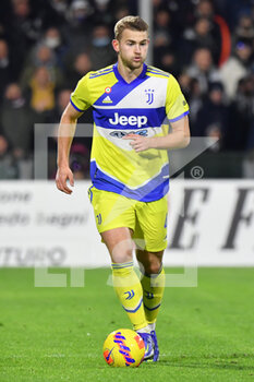 2021-11-30 - Juventus' defender Matthijs de Ligt in action  - US SALERNITANA VS JUVENTUS FC - ITALIAN SERIE A - SOCCER