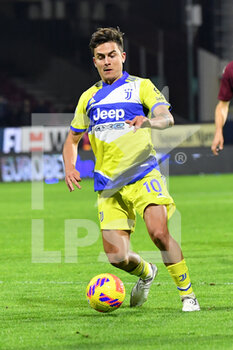 2021-11-30 - Juventus' forward Paulo Dybala in action  - US SALERNITANA VS JUVENTUS FC - ITALIAN SERIE A - SOCCER