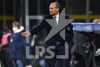 2021-11-30 - Juventus' head coach Massimiliano Allegri gestures  - US SALERNITANA VS JUVENTUS FC - ITALIAN SERIE A - SOCCER