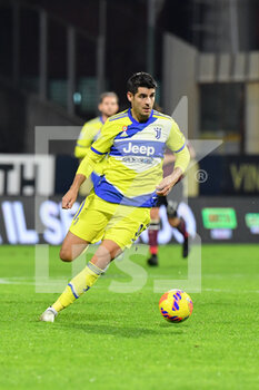 2021-11-30 - Juventus' forward Alvaro Morata in action  - US SALERNITANA VS JUVENTUS FC - ITALIAN SERIE A - SOCCER