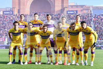 2021-12-05 - Line-up Fiorentina - BOLOGNA FC VS ACF FIORENTINA - ITALIAN SERIE A - SOCCER