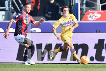 2021-12-05 - Alvaro Odriozola (Fiorentina) - BOLOGNA FC VS ACF FIORENTINA - ITALIAN SERIE A - SOCCER