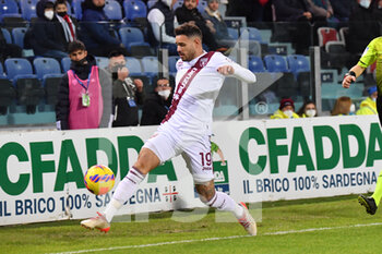 2021-12-06 - Antonio Sanabria of Torino - CAGLIARI CALCIO VS TORINO FC - ITALIAN SERIE A - SOCCER