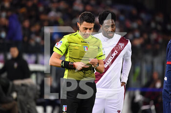 2021-12-06 - Arbitro, Referee, - CAGLIARI CALCIO VS TORINO FC - ITALIAN SERIE A - SOCCER