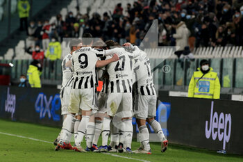 2021-12-05 - Juventus FC celebrates the goal - JUVENTUS FC VS GENOA CFC - ITALIAN SERIE A - SOCCER