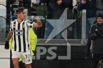 2021-12-05 - Paulo Dybala (Juventus FC) celebrates the goal - JUVENTUS FC VS GENOA CFC - ITALIAN SERIE A - SOCCER