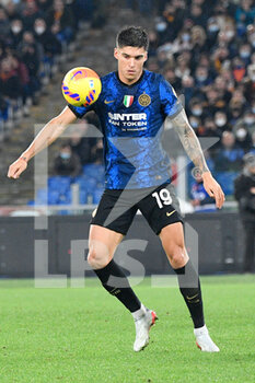 2021-12-04 - Joaquin Correa (FC Inter) during the  Italian Football Championship League A 2021/2022 match between AS Roma vs Inter FC at the Olimpic Stadium in Rome  on 04 December 2021. - AS ROMA VS INTER - FC INTERNAZIONALE - ITALIAN SERIE A - SOCCER