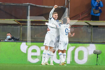 2021-12-05 - lazioe, celebrates after scoring a goal - UC SAMPDORIA VS SS LAZIO - ITALIAN SERIE A - SOCCER