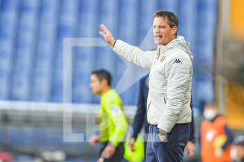 2021-12-10 - Alexander Blessin
 head coach - GENOA CFC VS UC SAMPDORIA - ITALIAN SERIE A - SOCCER