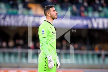 2021-12-12 - Verona's Lorenzo Montipò portrait - HELLAS VERONA FC VS ATALANTA BC - ITALIAN SERIE A - SOCCER