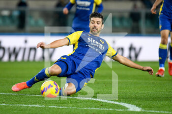 2021-12-12 - Verona's Miguel Veloso portrait in action - HELLAS VERONA FC VS ATALANTA BC - ITALIAN SERIE A - SOCCER