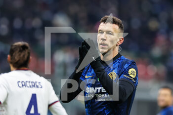 2021-12-12 - Ivan Perisic of FC Internazionale reacts during the Serie A 2021/22 football match between FC Internazionale and Cagliari Calcio at Giuseppe Meazza Stadium, Milan, Italy on December 12, 2021 - INTER - FC INTERNAZIONALE VS CAGLIARI CALCIO - ITALIAN SERIE A - SOCCER