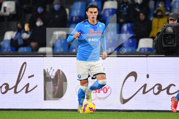 2021-12-12 - Napoli's midfielder Eljif Elmas in action  - SSC NAPOLI VS EMPOLI FC - ITALIAN SERIE A - SOCCER