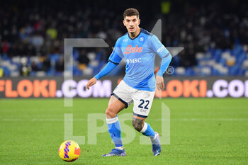 2021-12-12 - Napoli's defender Giovanni Di Lorenzo in action  - SSC NAPOLI VS EMPOLI FC - ITALIAN SERIE A - SOCCER