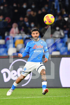 2021-12-12 - Napoli's forward Lorenzo Insigne in action  - SSC NAPOLI VS EMPOLI FC - ITALIAN SERIE A - SOCCER