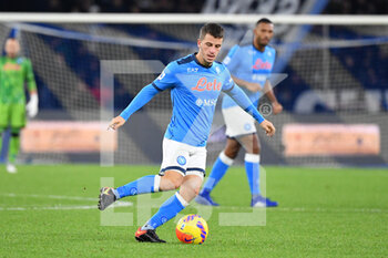 2021-12-12 - Napoli's midfielder Diego Demme in action  - SSC NAPOLI VS EMPOLI FC - ITALIAN SERIE A - SOCCER