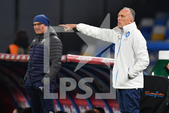 2021-12-12 - Napoli's assistant coach Marco Domenichini  - SSC NAPOLI VS EMPOLI FC - ITALIAN SERIE A - SOCCER