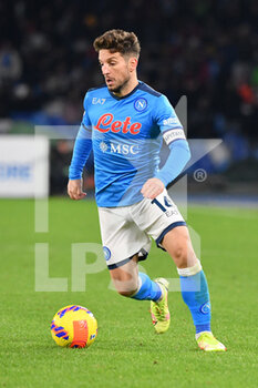 2021-12-12 - Napoli's forward Dries Mertens in action  - SSC NAPOLI VS EMPOLI FC - ITALIAN SERIE A - SOCCER