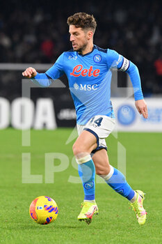 2021-12-12 - Napoli's forward Dries Mertens in action  - SSC NAPOLI VS EMPOLI FC - ITALIAN SERIE A - SOCCER