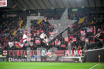 2021-12-11 - Milan Supporters - UDINESE CALCIO VS AC MILAN - ITALIAN SERIE A - SOCCER