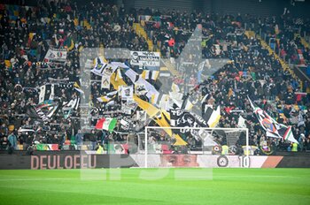 2021-12-11 - Udinese supporters - UDINESE CALCIO VS AC MILAN - ITALIAN SERIE A - SOCCER