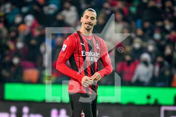2021-12-11 - Disappointment of Milan's Zlatan Ibrahimovic (Milan) - UDINESE CALCIO VS AC MILAN - ITALIAN SERIE A - SOCCER