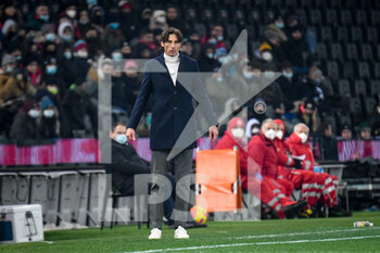 2021-12-11 - Udinese's Head Coach Gabriele Cioffi - UDINESE CALCIO VS AC MILAN - ITALIAN SERIE A - SOCCER
