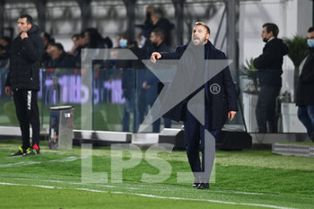 2021-12-11 - Paolo Zanetti Venezia FC trainer - VENEZIA FC VS JUVENTUS FC - ITALIAN SERIE A - SOCCER