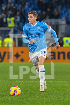 2021-12-17 - Toma Basic (SS Lazio) during the  Italian Football Championship League A 2021/2022 match between SS Lazio vs Genoa CFC at the Olimpic Stadium in Rome on 17 December 2021. - SS LAZIO VS GENOA CFC - ITALIAN SERIE A - SOCCER