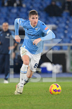 2021-12-17 - Toma Basic (SS Lazio)  during the  Italian Football Championship League A 2021/2022 match between SS Lazio vs Genoa CFC at the Olimpic Stadium in Rome on 17 December 2021. - SS LAZIO VS GENOA CFC - ITALIAN SERIE A - SOCCER