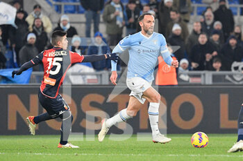 2021-12-17 - Vedat Muriqi (SS Lazio)  during the  Italian Football Championship League A 2021/2022 match between SS Lazio vs Genoa CFC at the Olimpic Stadium in Rome on 17 December 2021. - SS LAZIO VS GENOA CFC - ITALIAN SERIE A - SOCCER