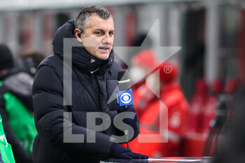 2021-12-19 - Christian Vieri during the Serie A 2021/22 football match between AC Milan and SSC Napoli at Giuseppe Meazza Stadium, Milan, Italy on December 19, 2021 - AC MILAN VS SSC NAPOLI - ITALIAN SERIE A - SOCCER
