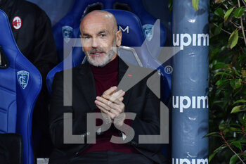 2021-12-22 - Stefano Pioli (Head Coach Milan) - EMPOLI FC VS AC MILAN - ITALIAN SERIE A - SOCCER